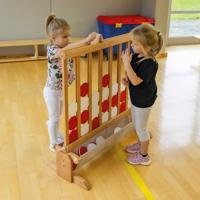 Puissance 4 geant en bois - Jeu d'Enfant ®